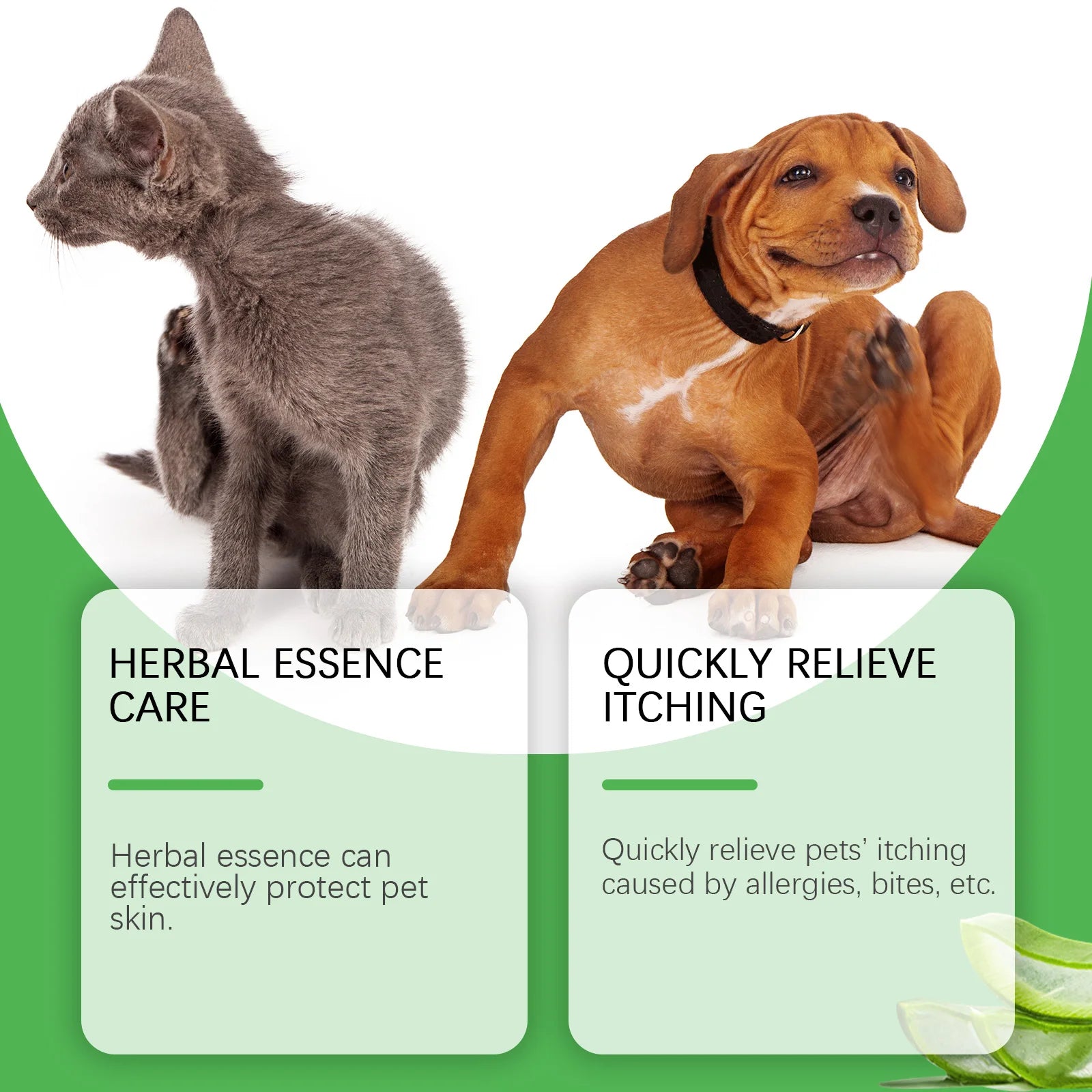 Herbal itching cream