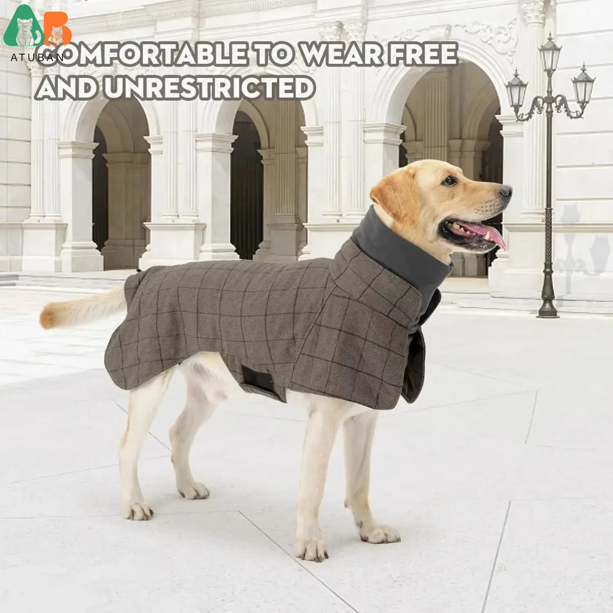 Warm dog coat