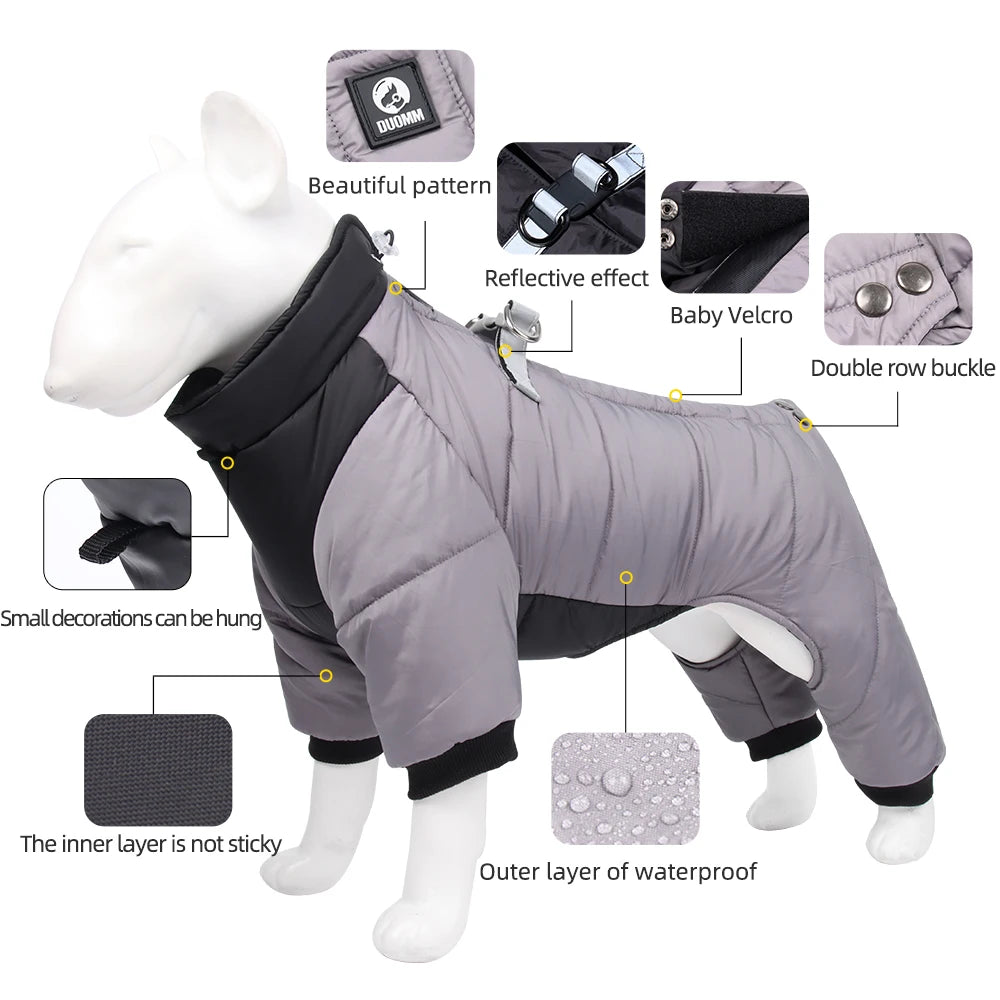 Dog winter coat