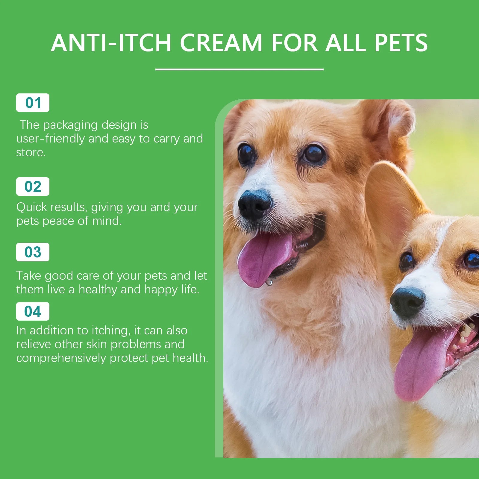 Herbal itching cream