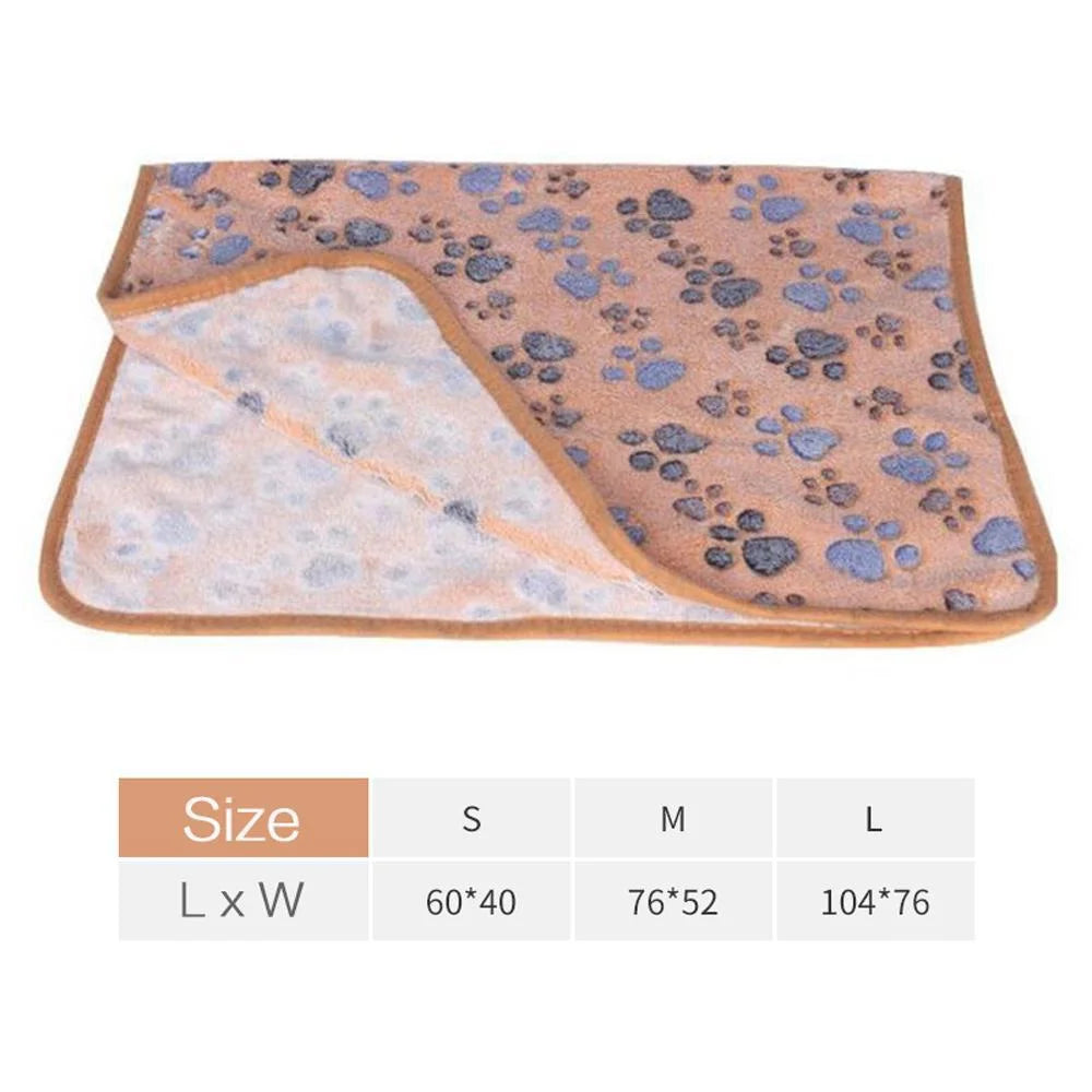 Soft pet blanket