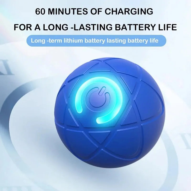 Interactive rolling ball
