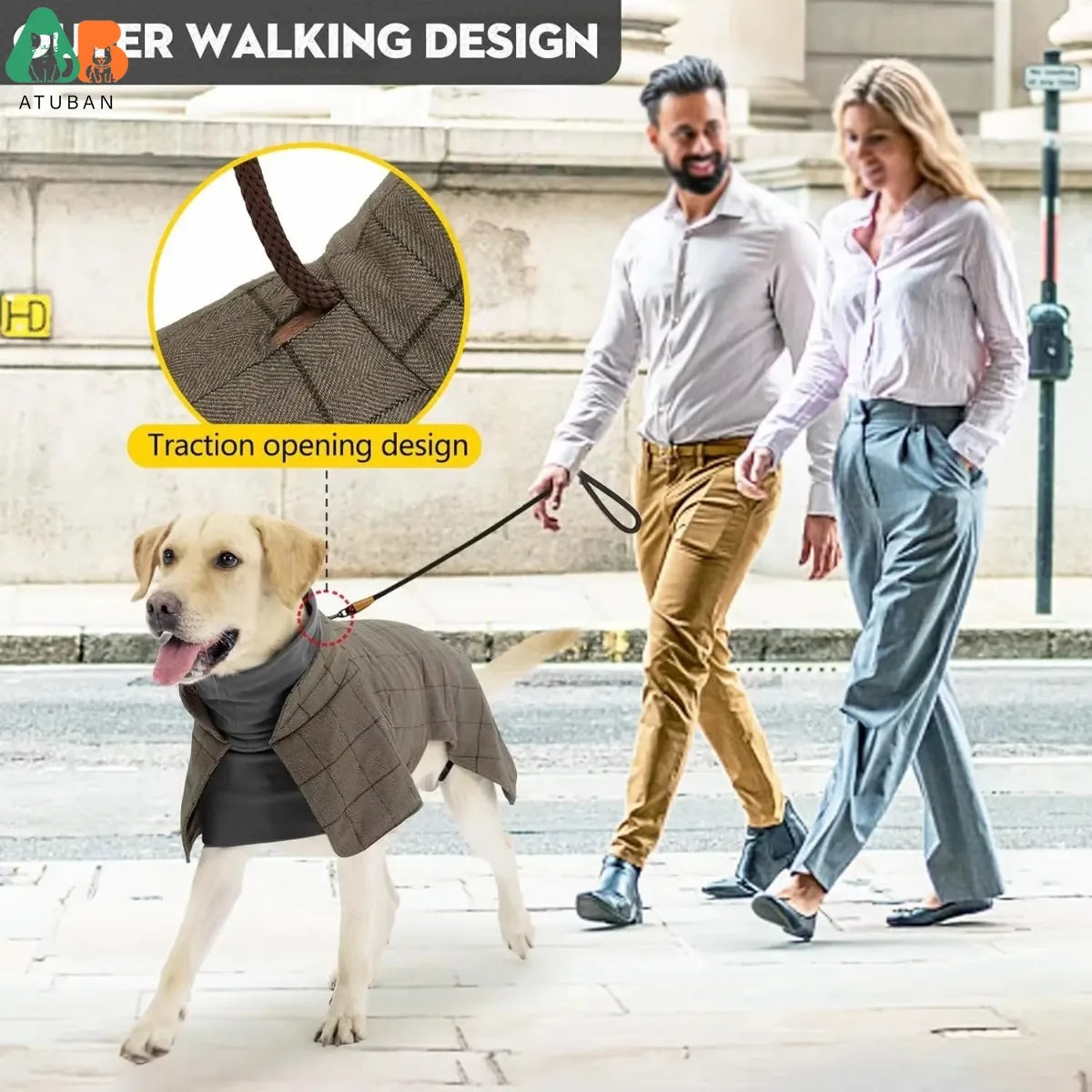 Warm dog coat