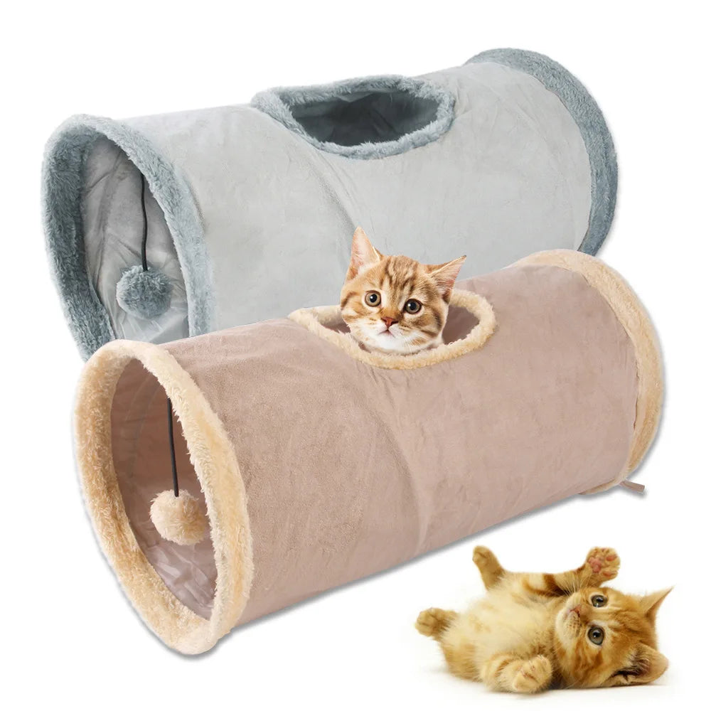 Collapsible tunnel