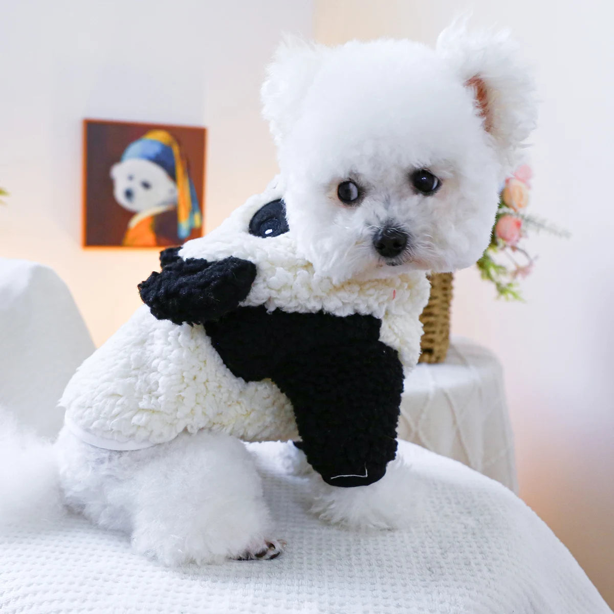 Panda hat jacket