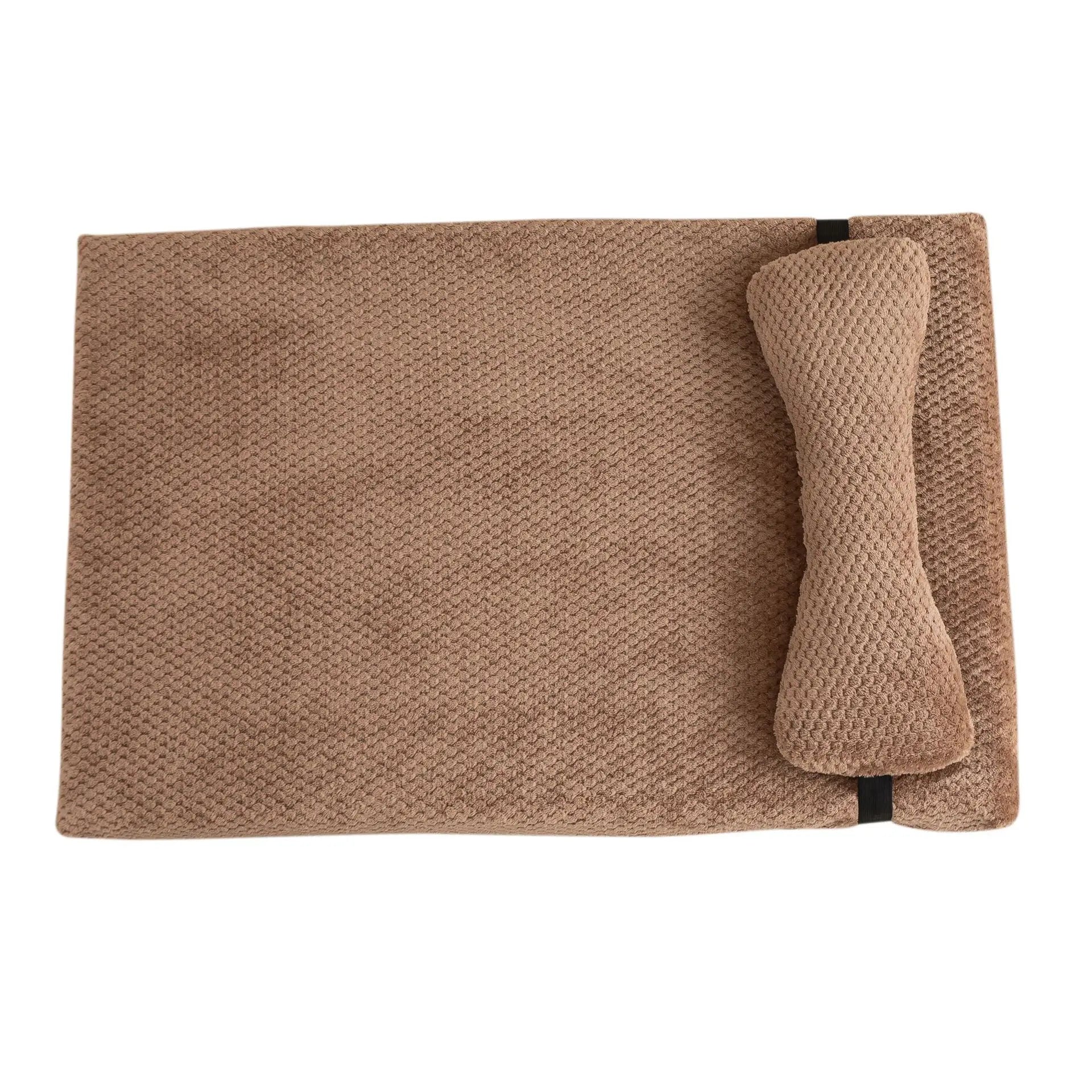 Warm calming dog bed