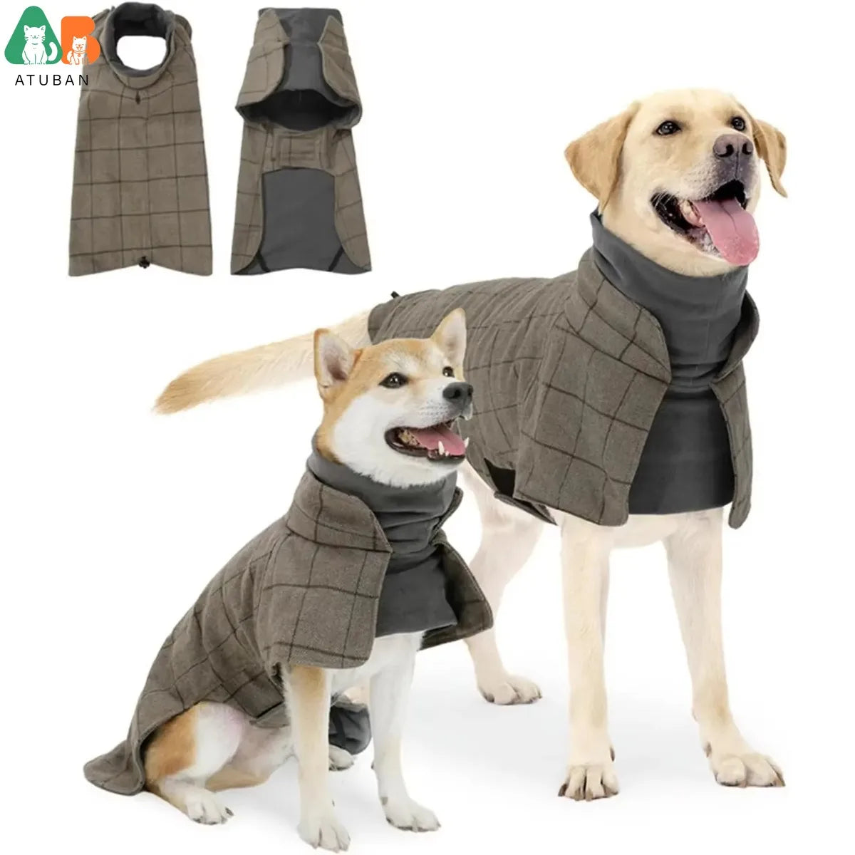 Warm dog coat