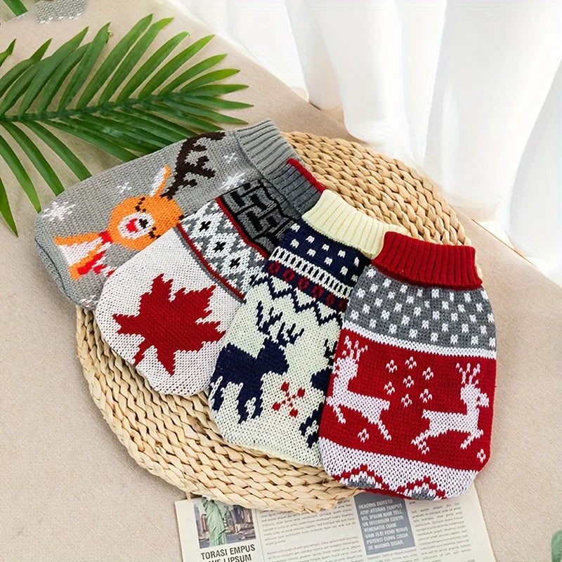 Christmas sweater for dogs and cats