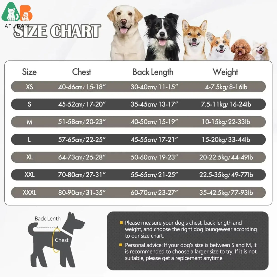 Warm dog coat