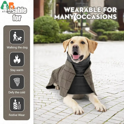Warm dog coat
