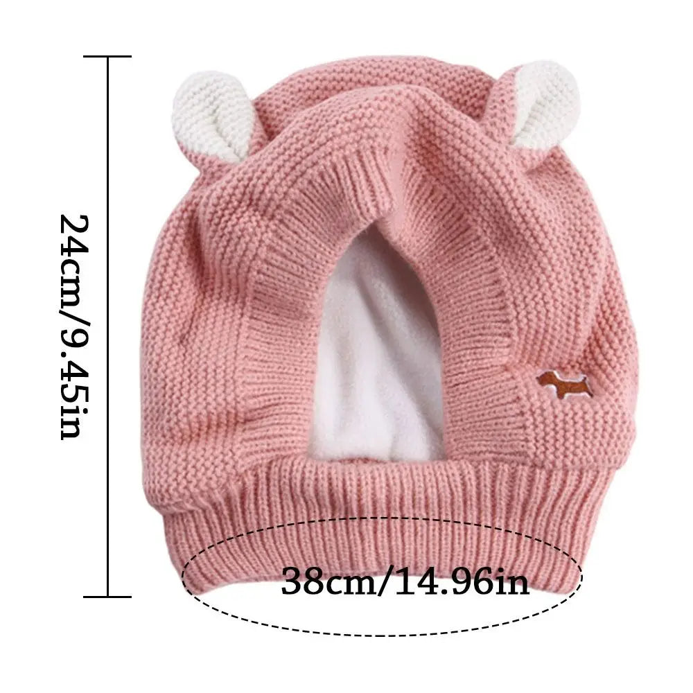 Dog ear noise protection hat