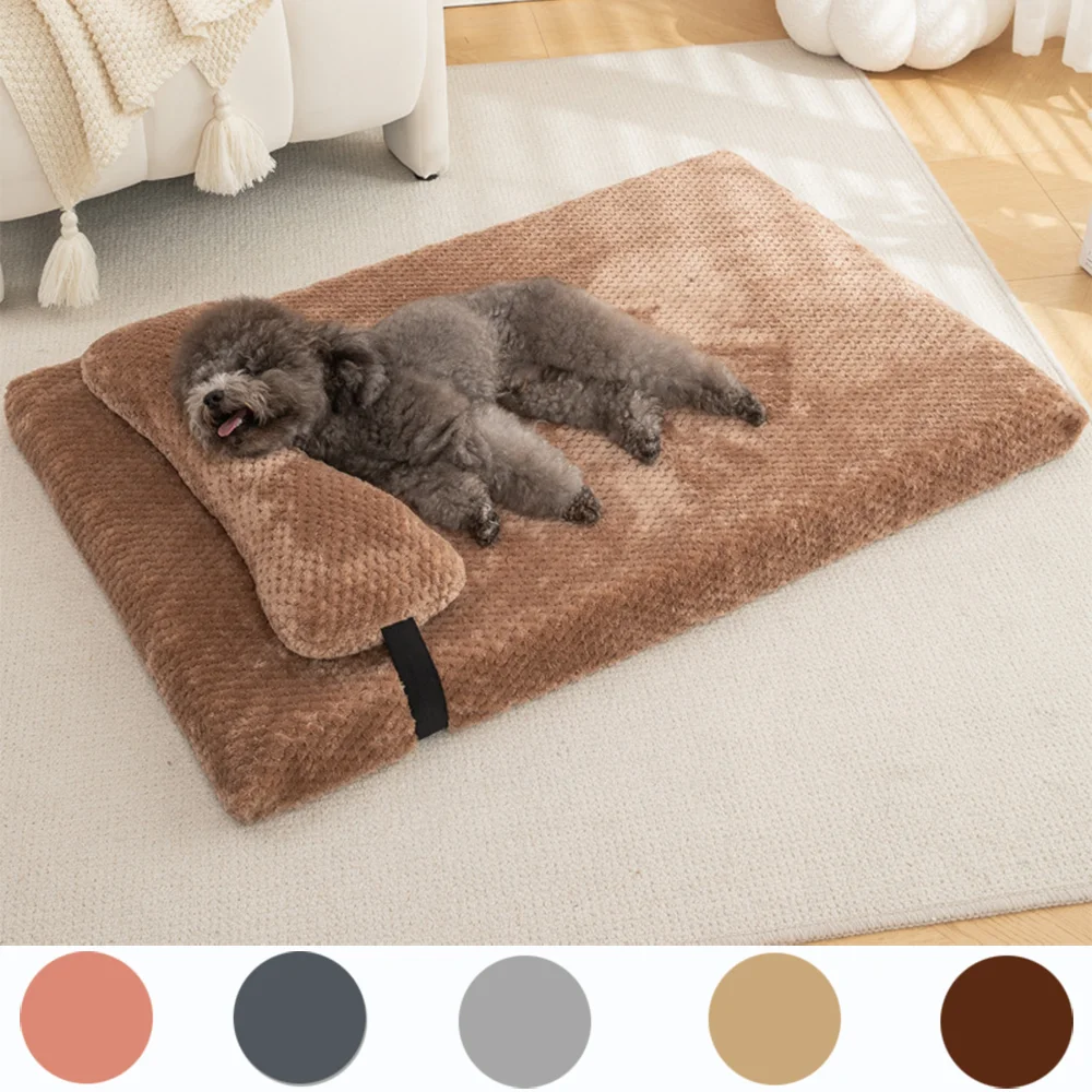 Warm calming dog bed