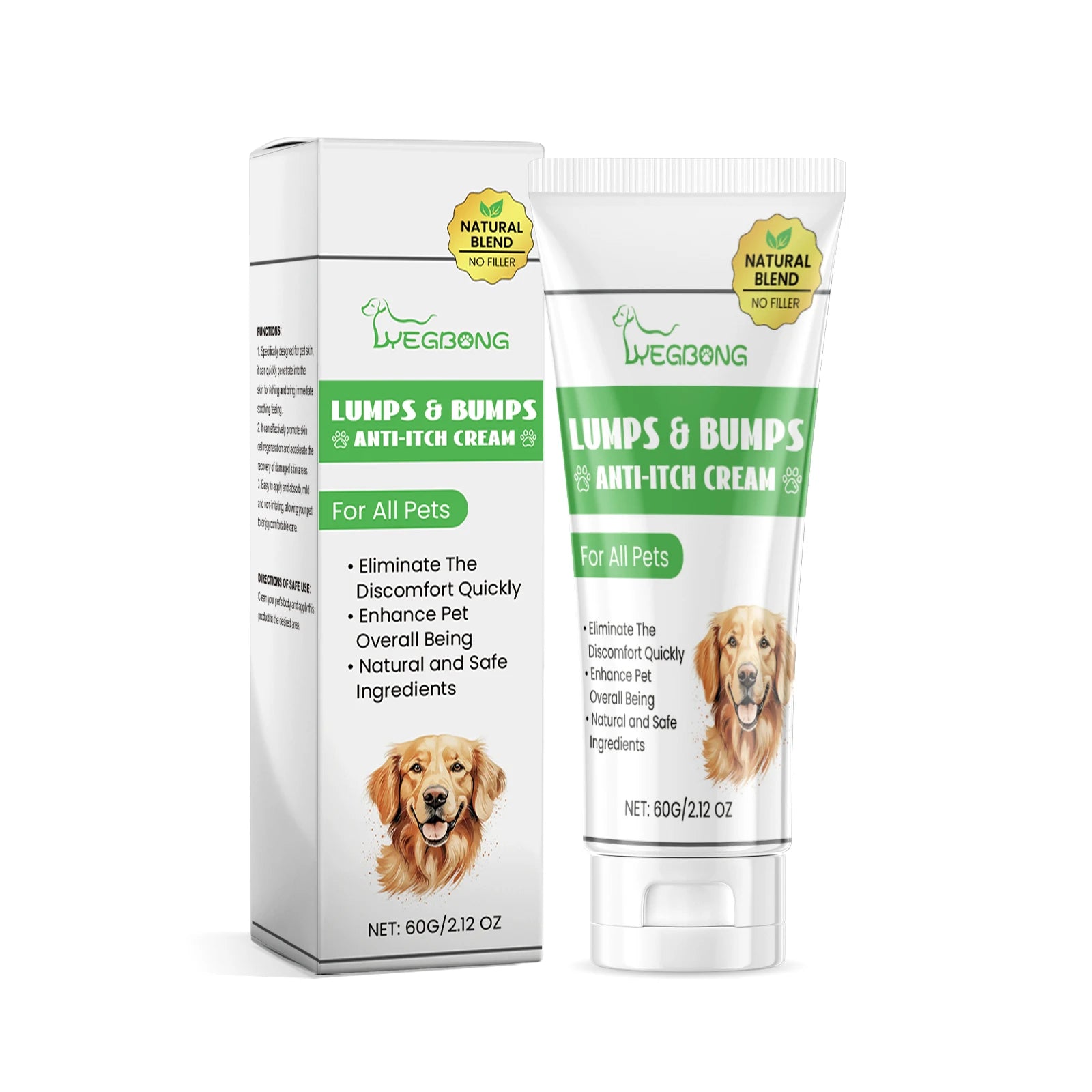Herbal itching cream