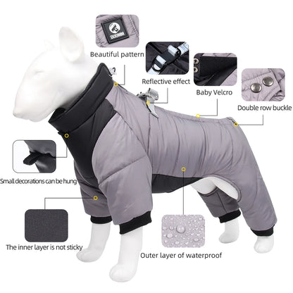 Dog winter coat