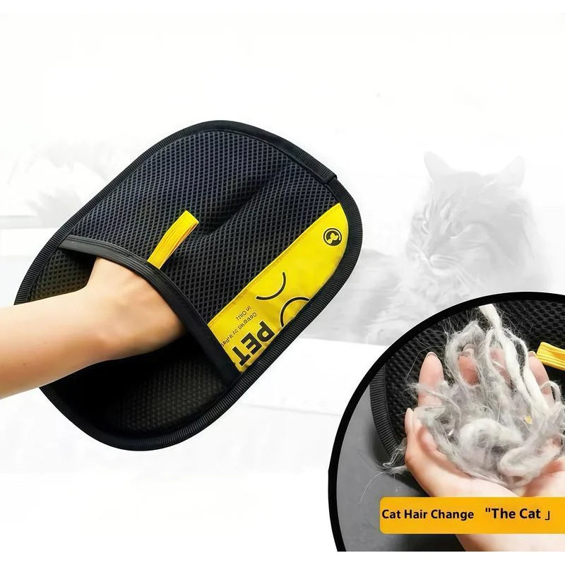 Hair remover gloves