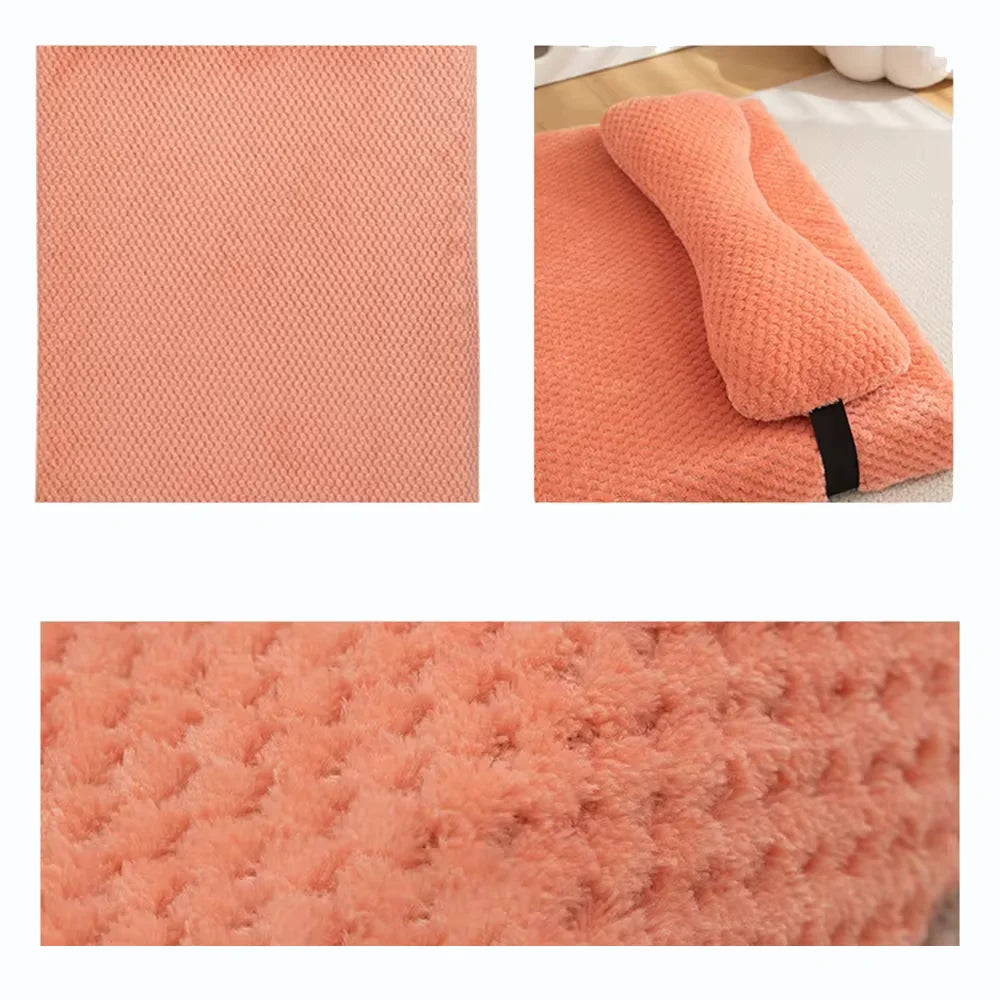 Warm calming dog bed