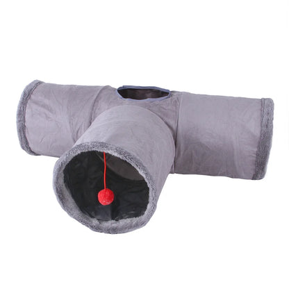 Collapsible tunnel