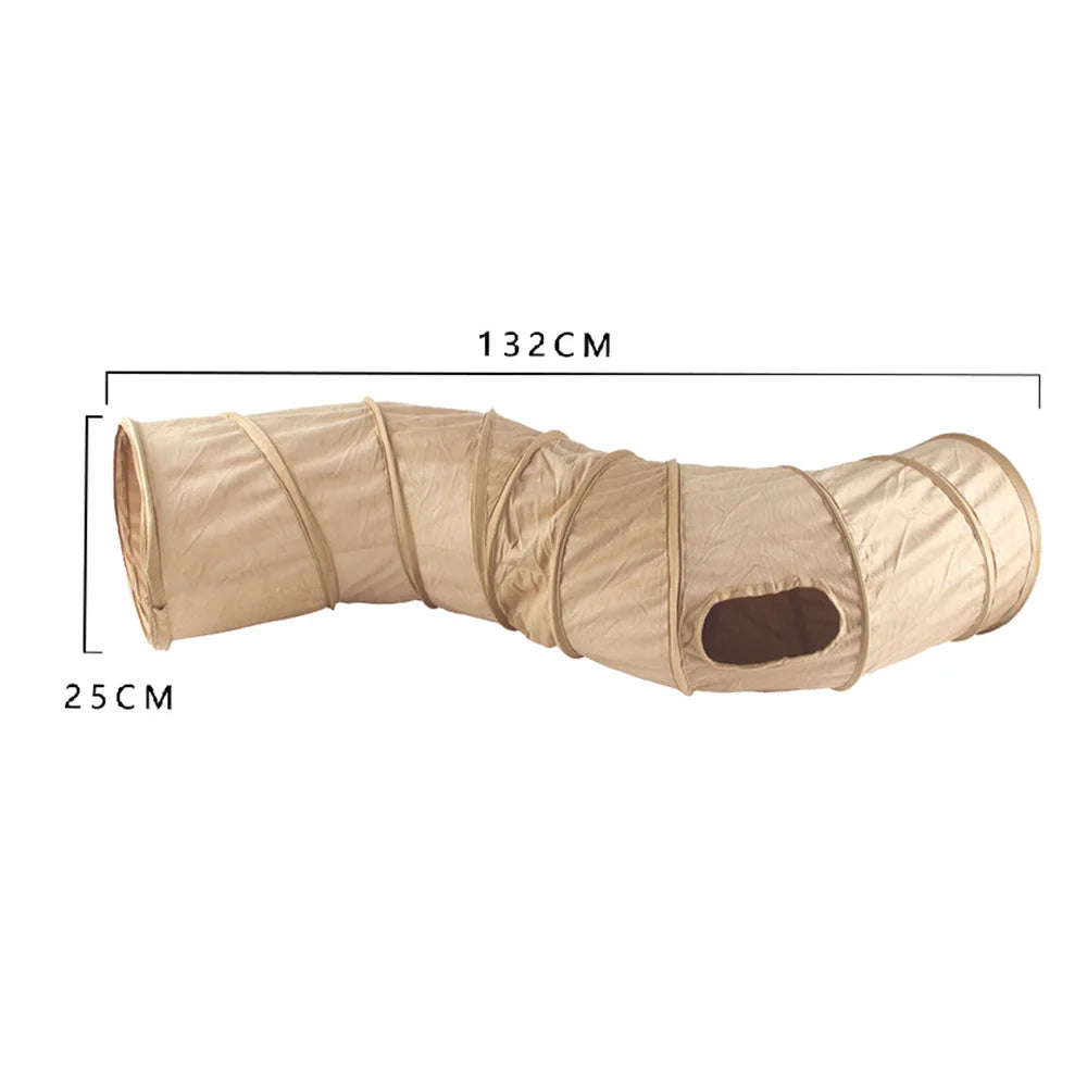 Collapsible tunnel