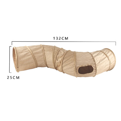 Collapsible tunnel