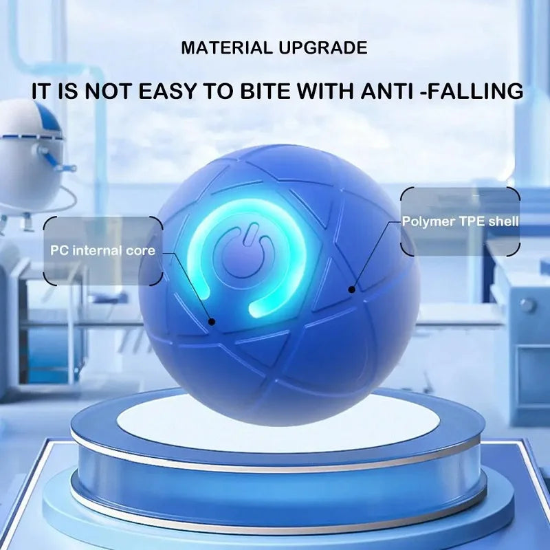 Interactive rolling ball