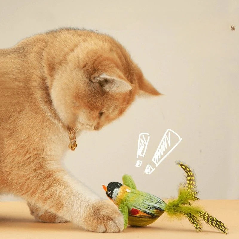 Bird toy for cat