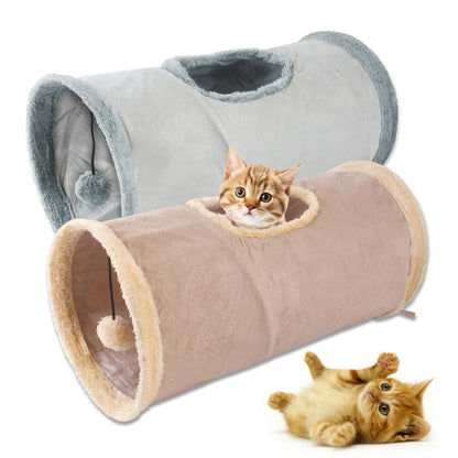 Collapsible tunnel