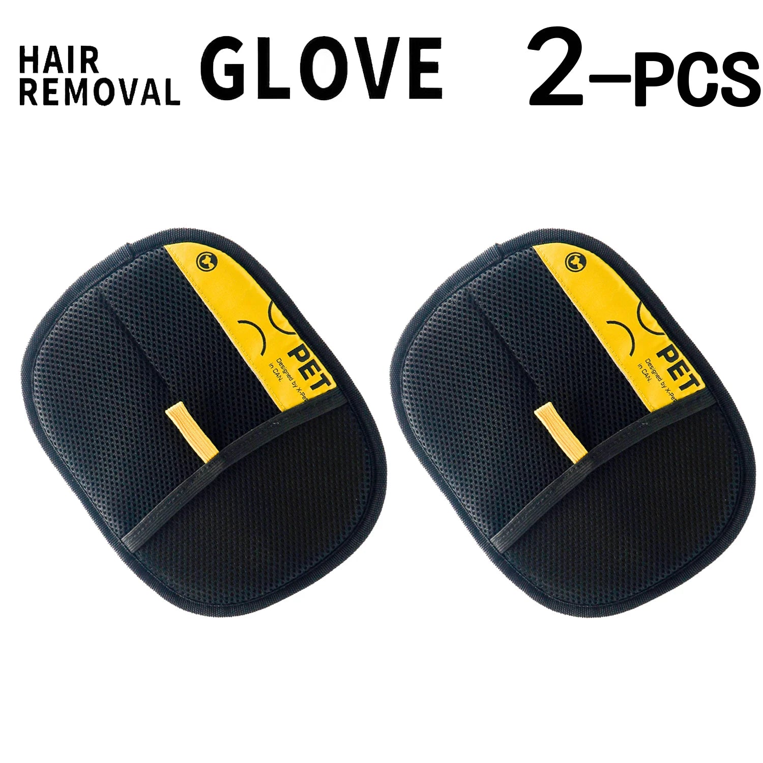 Hair remover gloves