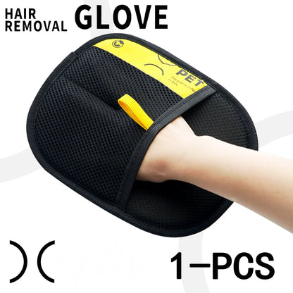 Hair remover gloves