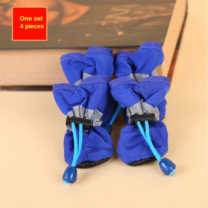 Water-resistant dog shoes