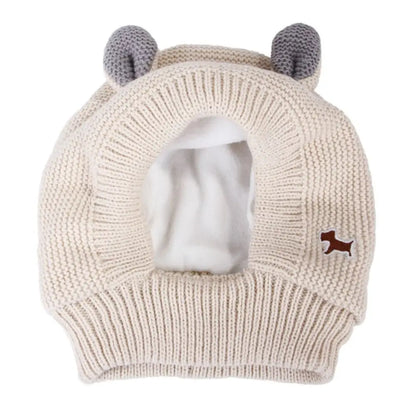 Dog ear noise protection hat