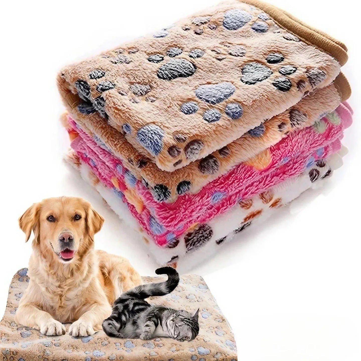 Soft pet blanket