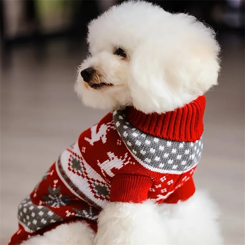 Christmas sweater for dogs and cats