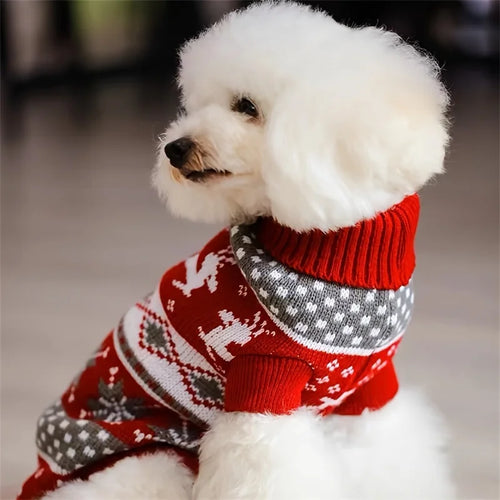 Christmas sweater for dogs and cats