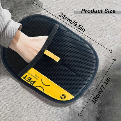 Hair remover gloves